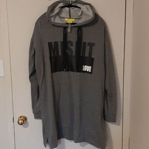 JORDYN WOODS Grey Hoodie